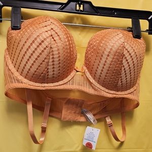 BLACK FUCHSIA woman's Bra peach size 36C